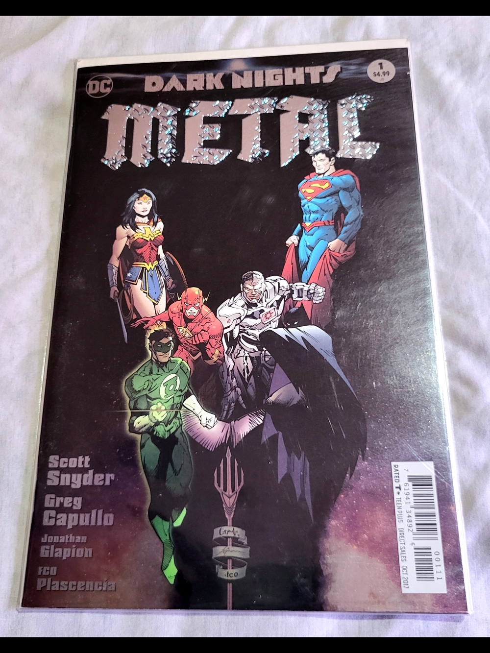 Dark Nights: Metal #1 Comic Book - DC Featuring Justice League